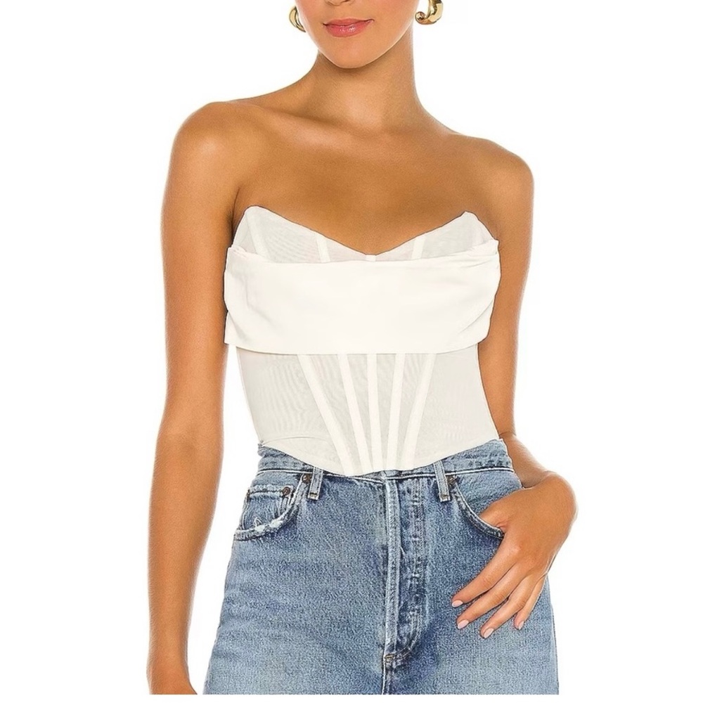 NBD Hailee Bustier Top